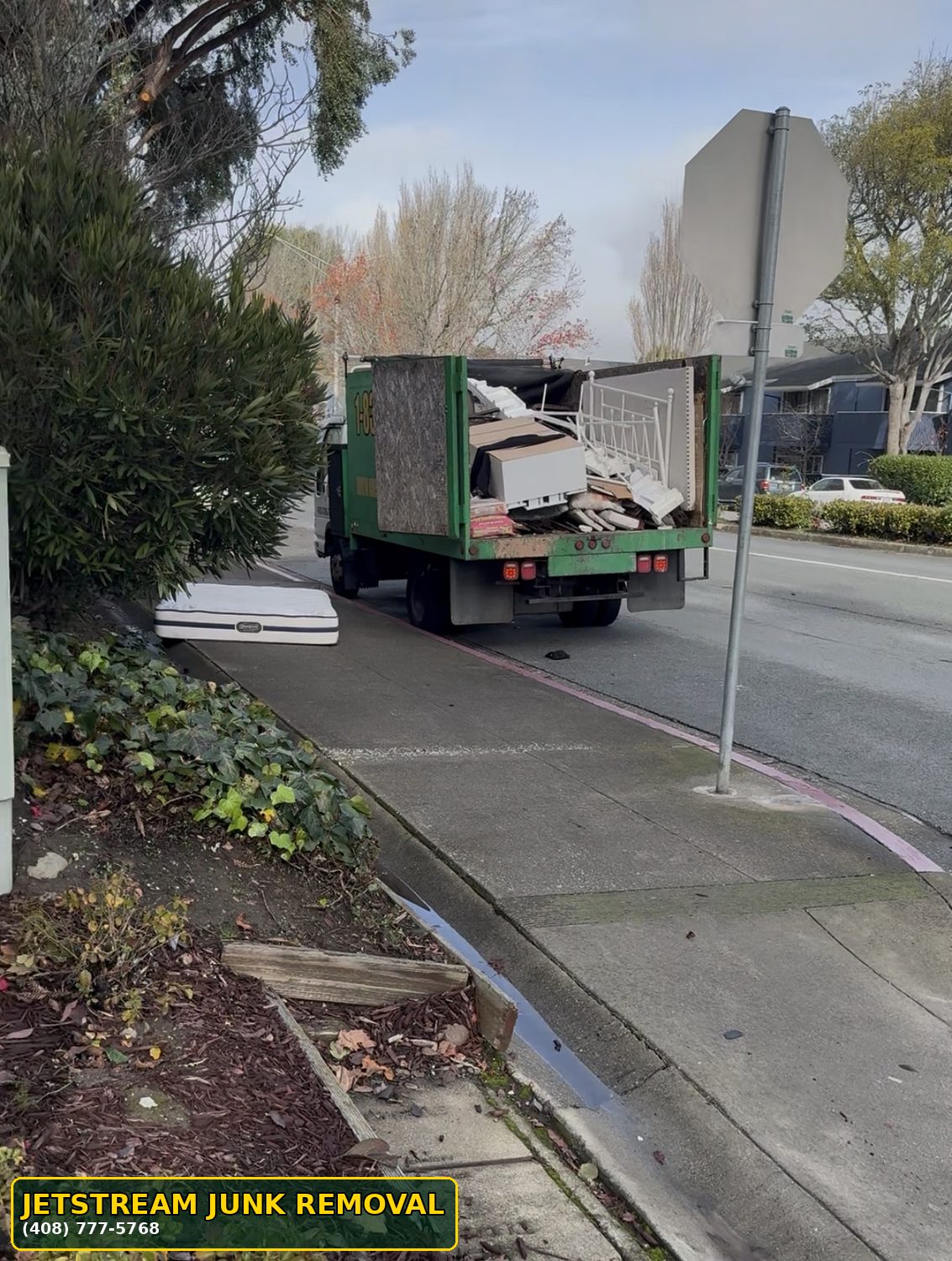 construction debris removal in San Jose
