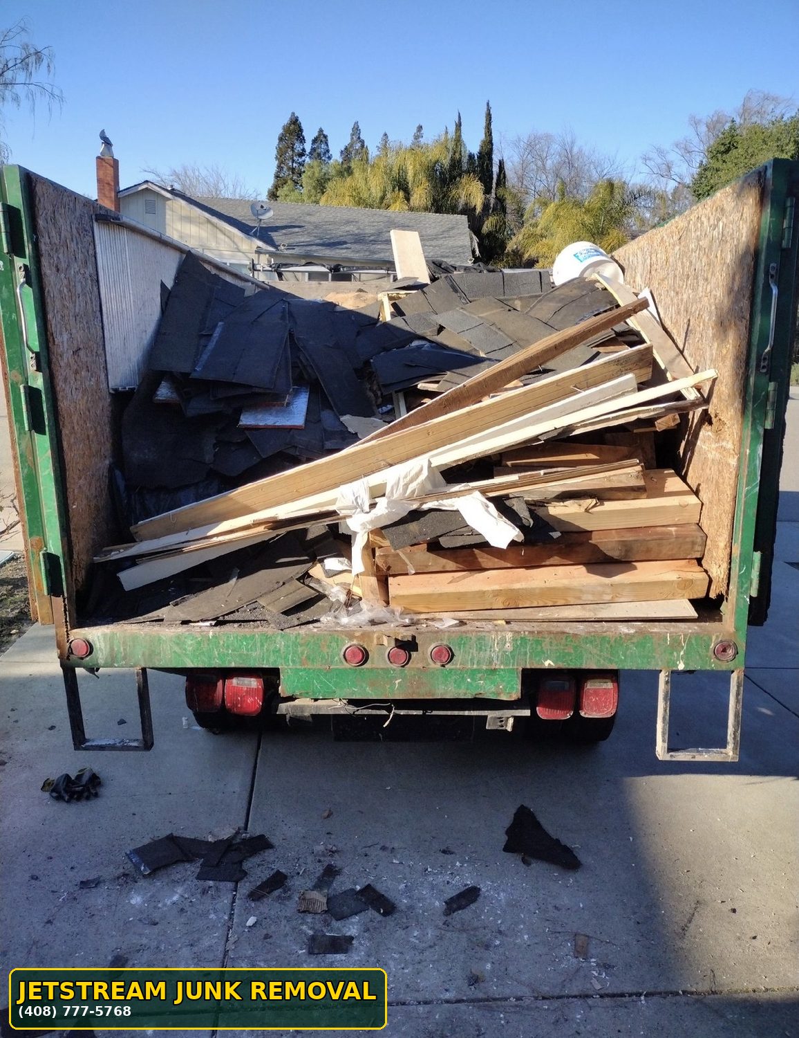 garage cleanout and junk hauling in San Jose