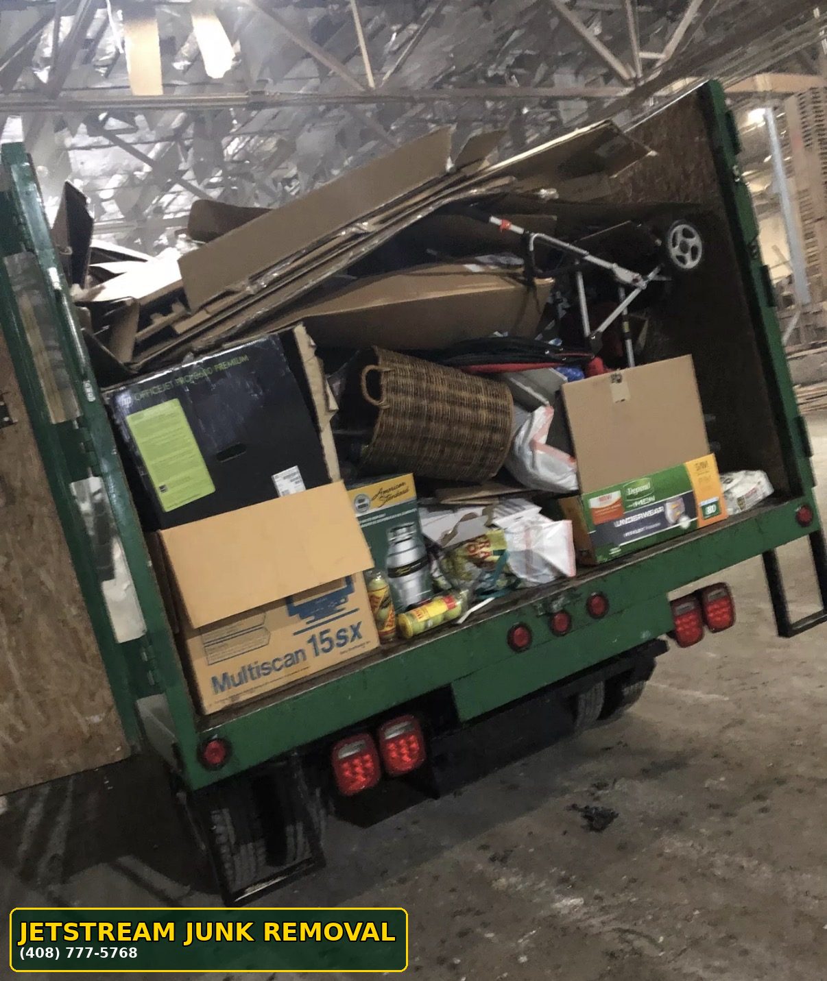garage cleanout and junk hauling in San Jose