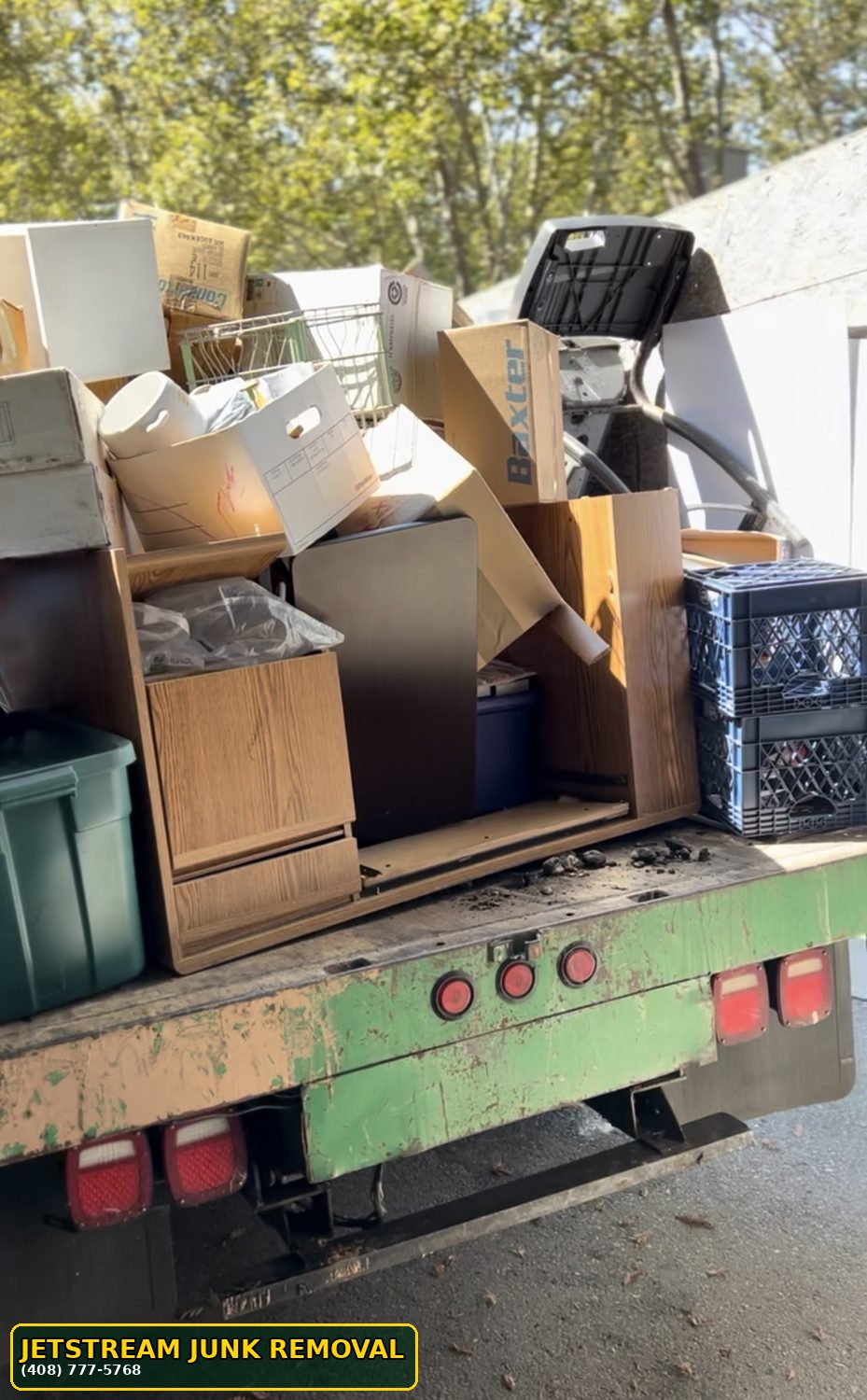 same-day junk hauling in the Bay Area